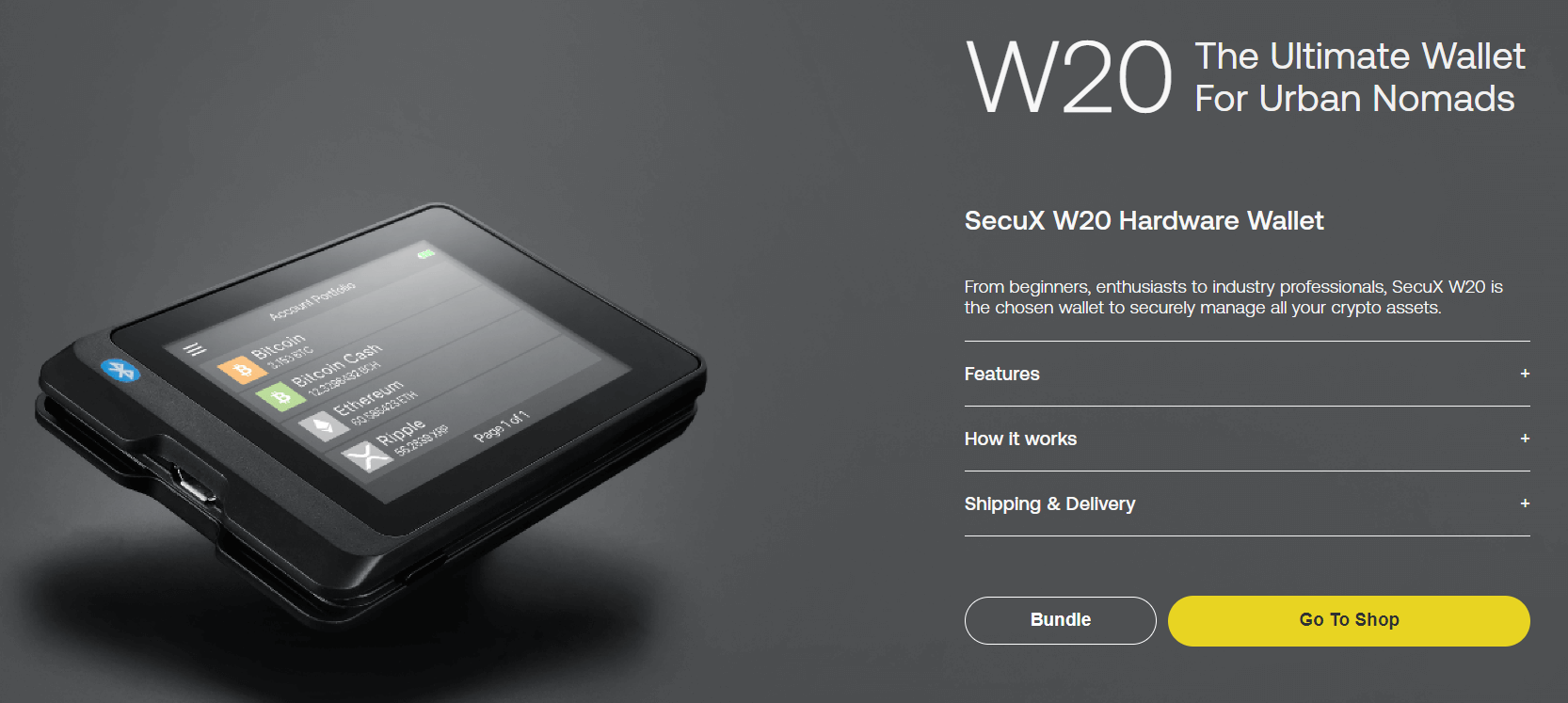 SecuX W20