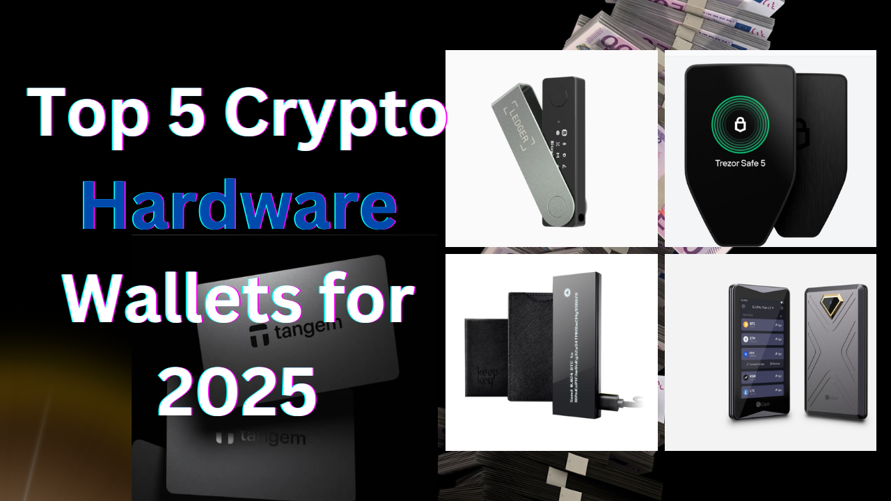 top 5 crypto hardware wallets for 2025