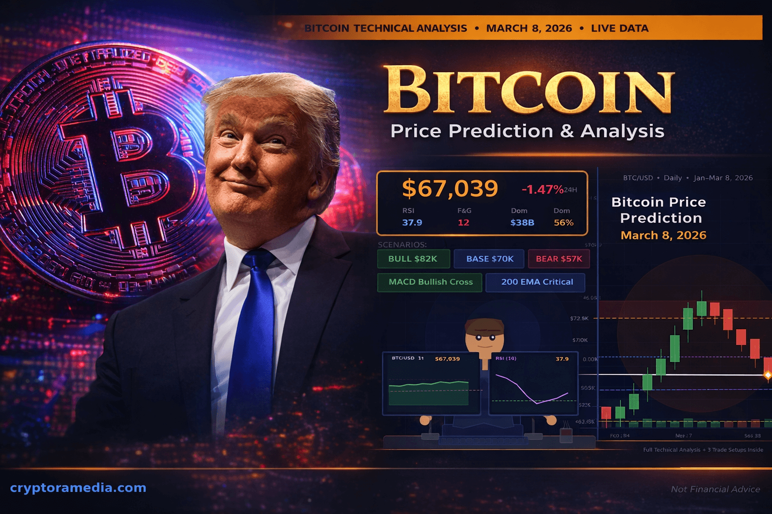 bitcoin price prediction march 8 2026